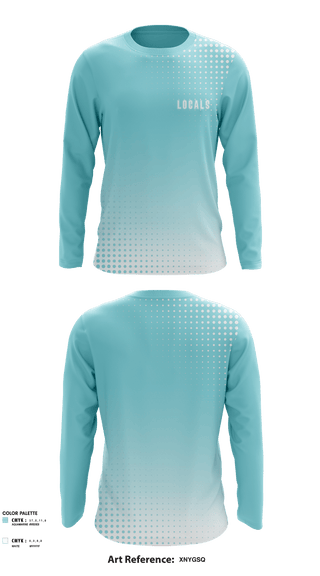 Long Sleeve Performance Shirt, Locals, Men's Basketball, Teamtime, Team time, sublimation, custom sports apparel, team uniforms, spirit wear, spiritwear, sports uniforms, custom shirts, team store, custom team store, fundraiser sports, apparel fundraiser