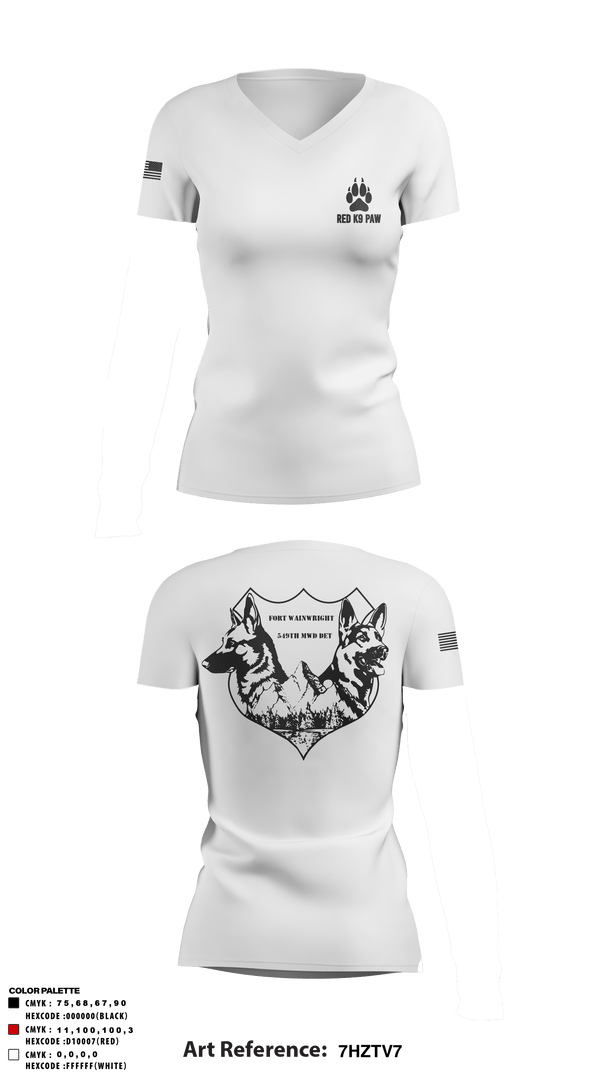 Women's Short Sleeve Vneck Shirt, , Army, Teamtime, Team time, sublimation, custom sports apparel, team uniforms, spirit wear, spiritwear, sports uniforms, custom shirts, team store, custom team store, fundraiser sports, apparel fundraiser