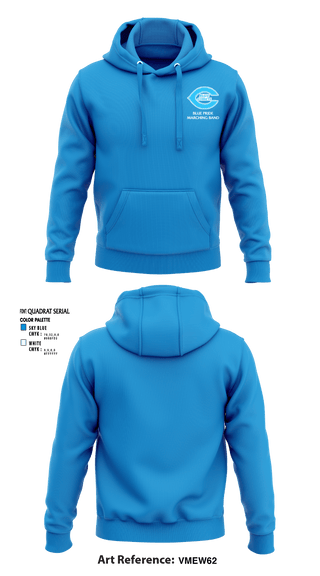 Hoodie, Chanute High School Band, Spirit Store, Teamtime, Team time, sublimation, custom sports apparel, team uniforms, spirit wear, spiritwear, sports uniforms, custom shirts, team store, custom team store, fundraiser sports, apparel fundraiser