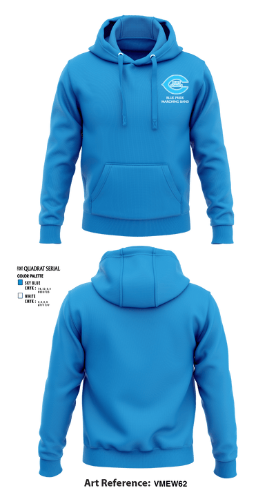Chanute High School Band 70581105 Hoodie - 1