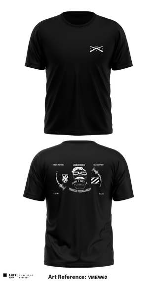 Short Sleeve Performance Shirt, 1st PLT/Able Co/3-121 IN, Army, Teamtime, Team time, sublimation, custom sports apparel, team uniforms, spirit wear, spiritwear, sports uniforms, custom shirts, team store, custom team store, fundraiser sports, apparel fundraiser