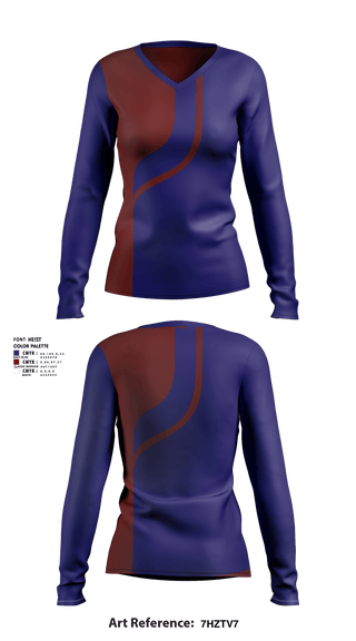 Women's Long Sleeve Vneck Shirt, SYRACUSE ACADEMY, Men's Soccer, Teamtime, Team time, sublimation, custom sports apparel, team uniforms, spirit wear, spiritwear, sports uniforms, custom shirts, team store, custom team store, fundraiser sports, apparel fundraiser