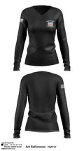 Oregon Wing Cadet Program v2 90967518 Women's Long Sleeve V-neck Shirt - 1