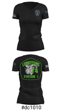 Delaware Park Chemical Engine Co. #1 31356015 Women's Short Sleeve V-neck Shirt - 19