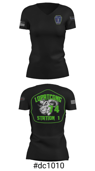 Women's Short Sleeve Vneck Shirt, , Fire Department, Teamtime, Team time, sublimation, custom sports apparel, team uniforms, spirit wear, spiritwear, sports uniforms, custom shirts, team store, custom team store, fundraiser sports, apparel fundraiser