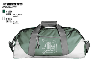 Duffle Bag, Dallas County High School, Spirit Store, Teamtime, Team time, sublimation, custom sports apparel, team uniforms, spirit wear, spiritwear, sports uniforms, custom shirts, team store, custom team store, fundraiser sports, apparel fundraiser