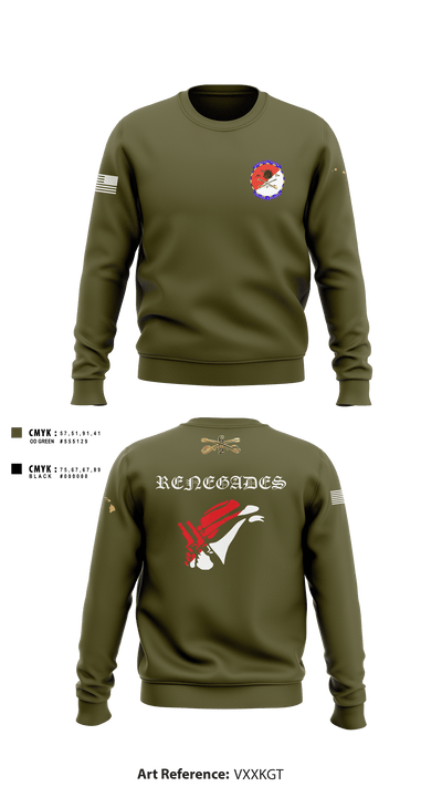 Renegades 84834398 Crew Neck Sweatshirt - 1