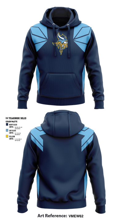 Marina High School Basketball 46946928 Hoodie - 1