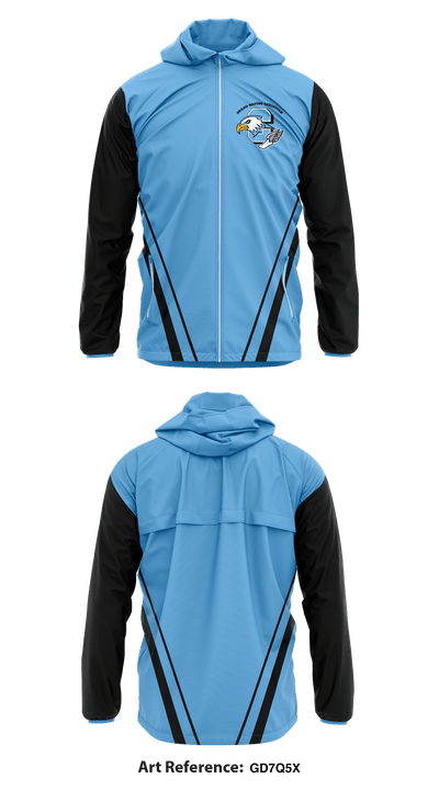 Grand Rapids Christian Eagles 66554595 Windbreaker - 2