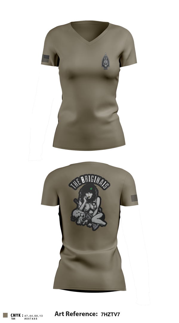 Women's Short Sleeve Vneck Shirt, , Army, Teamtime, Team time, sublimation, custom sports apparel, team uniforms, spirit wear, spiritwear, sports uniforms, custom shirts, team store, custom team store, fundraiser sports, apparel fundraiser