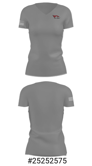 Women's Short Sleeve Vneck Shirt, Allentown High School Cross Country, Cross Country, Teamtime, Team time, sublimation, custom sports apparel, team uniforms, spirit wear, spiritwear, sports uniforms, custom shirts, team store, custom team store, fundraiser sports, apparel fundraiser