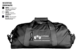 Duffle Bag, BFitnessBFitness, , Teamtime, Team time, sublimation, custom sports apparel, team uniforms, spirit wear, spiritwear, sports uniforms, custom shirts, team store, custom team store, fundraiser sports, apparel fundraiser