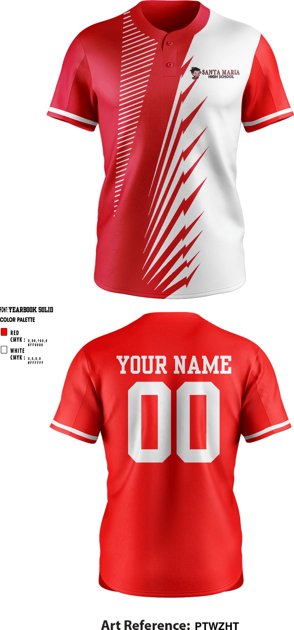 Full Button Softball Jersey, Santa Maria High School Softball, Softball, Teamtime, Team time, sublimation, custom sports apparel, team uniforms, spirit wear, spiritwear, sports uniforms, custom shirts, team store, custom team store, fundraiser sports, apparel fundraiser