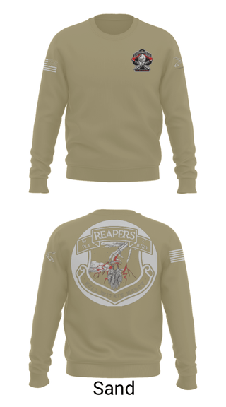 Crew Neck Sweatshirt, , Army, Teamtime, Team time, sublimation, custom sports apparel, team uniforms, spirit wear, spiritwear, sports uniforms, custom shirts, team store, custom team store, fundraiser sports, apparel fundraiser