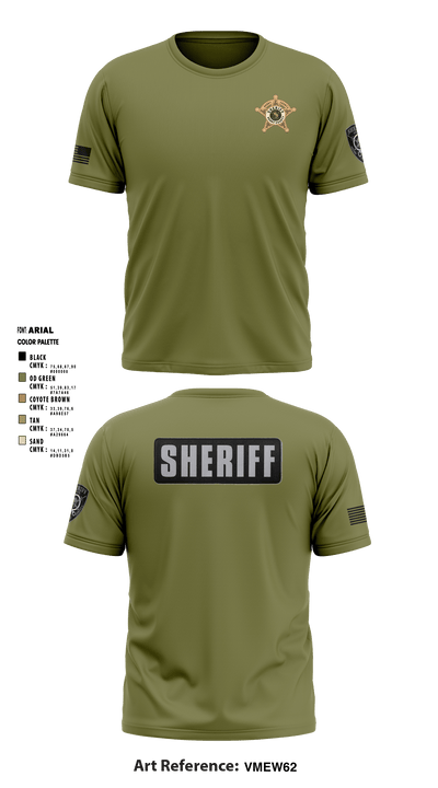 Henry County S.E.R.T. 87395571 Short Sleeve Performance Shirt - 2