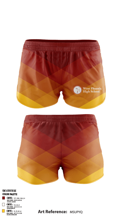 West Phoenix High School 87034045 Ranger Panties - 1