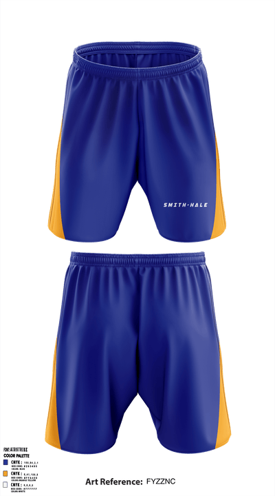 Smith-Hale Middle School 42157133 Athletic Shorts With Pockets - 1
