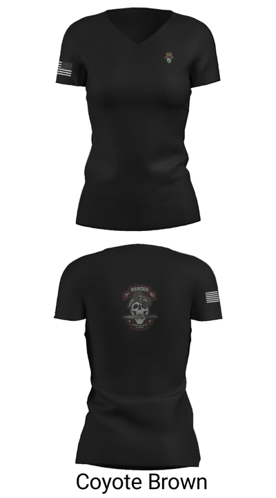 Rangers 76653179 Women's Short Sleeve V-neck Shirt - 20