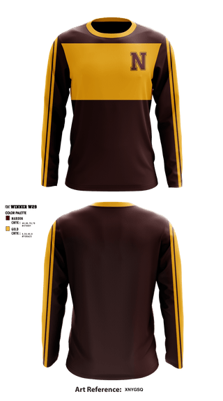 Long Sleeve Performance Shirt, Nottoway High Shoool Volleyball, Men's Volleyball, Teamtime, Team time, sublimation, custom sports apparel, team uniforms, spirit wear, spiritwear, sports uniforms, custom shirts, team store, custom team store, fundraiser sports, apparel fundraiser