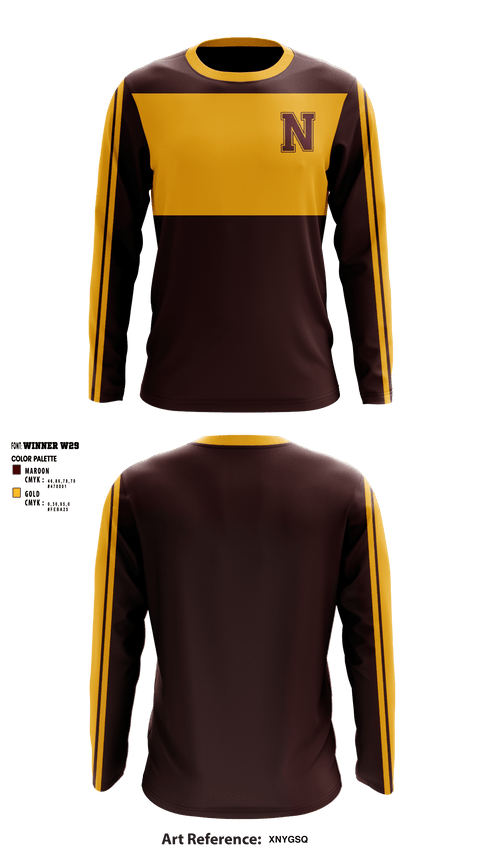 Long Sleeve Performance Shirt, Nottoway High Shoool Volleyball, Men's Volleyball, Teamtime, Team time, sublimation, custom sports apparel, team uniforms, spirit wear, spiritwear, sports uniforms, custom shirts, team store, custom team store, fundraiser sports, apparel fundraiser