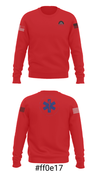 Crew Neck Sweatshirt, , Fire Department, Teamtime, Team time, sublimation, custom sports apparel, team uniforms, spirit wear, spiritwear, sports uniforms, custom shirts, team store, custom team store, fundraiser sports, apparel fundraiser