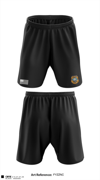 Athletic Shorts With Pockets, , Police, Teamtime, Team time, sublimation, custom sports apparel, team uniforms, spirit wear, spiritwear, sports uniforms, custom shirts, team store, custom team store, fundraiser sports, apparel fundraiser