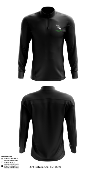 Quarter Zip Jacket, Concord High School Track, Cross Country, Teamtime, Team time, sublimation, custom sports apparel, team uniforms, spirit wear, spiritwear, sports uniforms, custom shirts, team store, custom team store, fundraiser sports, apparel fundraiser