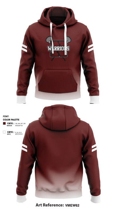 Nokomis Regional High School Lacrosse 62931259 Hoodie - 1