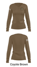 Lawrence county sheriff's department 92960361 Women's Long Sleeve V-neck Shirt - 15