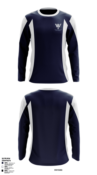 Long Sleeve Performance Shirt, West York Boys Club Basketball, Men's Basketball, Teamtime, Team time, sublimation, custom sports apparel, team uniforms, spirit wear, spiritwear, sports uniforms, custom shirts, team store, custom team store, fundraiser sports, apparel fundraiser