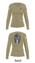 Alpha Company 223MI 2860942 Women's Long Sleeve V-neck Shirt - 42
