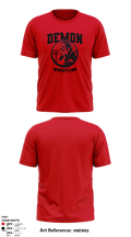 Durango HS Wrestling 8720193 Short Sleeve Performance Shirt - 3