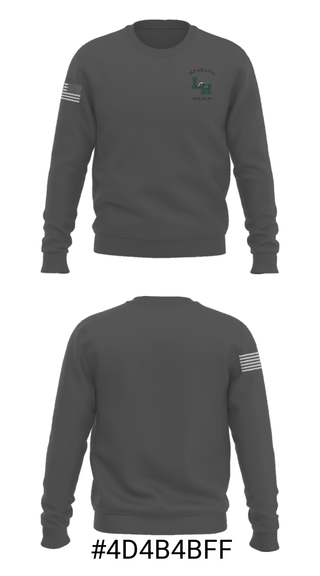 Crew Neck Sweatshirt, Lakewood Ranch High School Golf, Golf, Teamtime, Team time, sublimation, custom sports apparel, team uniforms, spirit wear, spiritwear, sports uniforms, custom shirts, team store, custom team store, fundraiser sports, apparel fundraiser