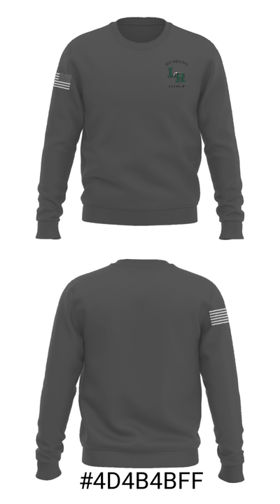 Lakewood Ranch High School Golf 70428177 Crew Neck Sweatshirt - 11