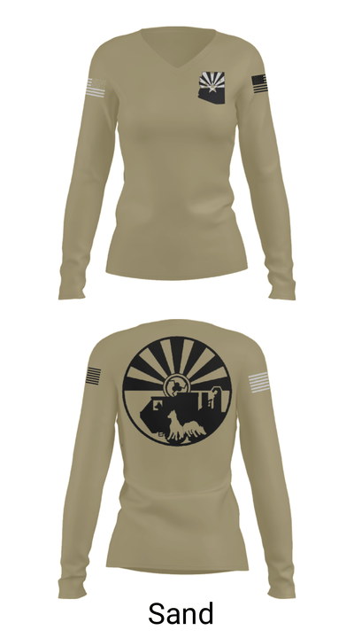 208 Transportation Company 66271864 Women's Long Sleeve V-neck Shirt - 40