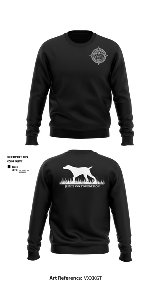 Crew Neck Sweatshirt, Jaimie Cox Foundation, , Teamtime, Team time, sublimation, custom sports apparel, team uniforms, spirit wear, spiritwear, sports uniforms, custom shirts, team store, custom team store, fundraiser sports, apparel fundraiser