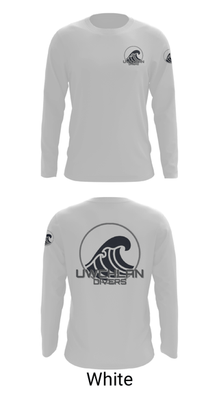 Long Sleeve Performance Shirt, Divers, Football, Teamtime, Team time, sublimation, custom sports apparel, team uniforms, spirit wear, spiritwear, sports uniforms, custom shirts, team store, custom team store, fundraiser sports, apparel fundraiser