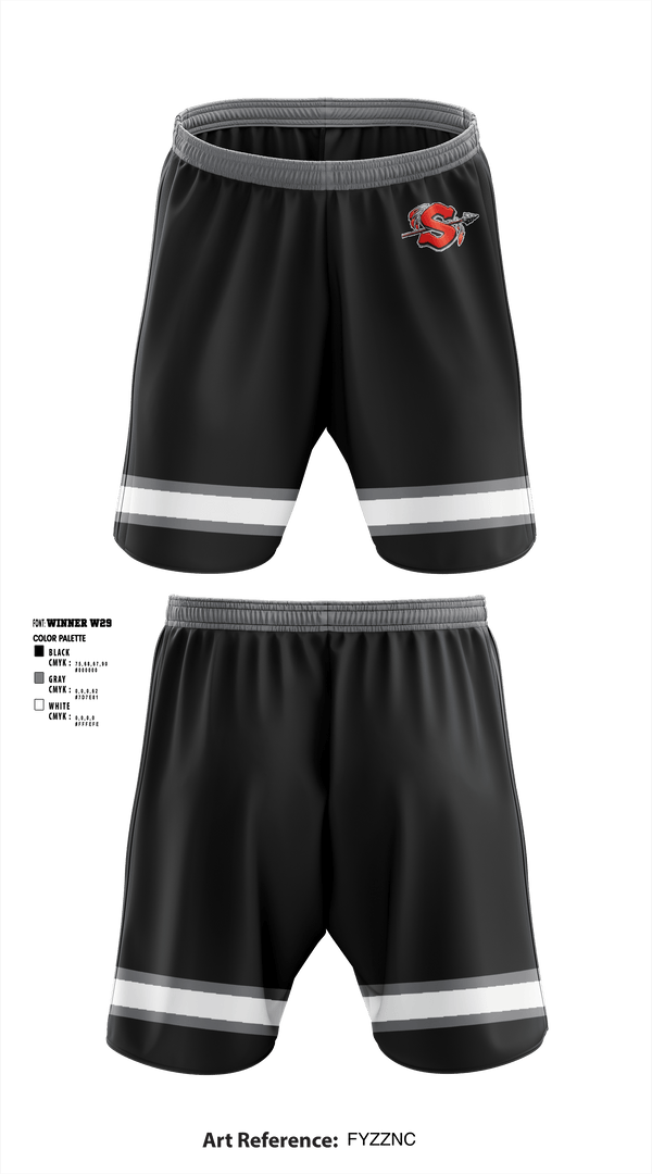 Athletic Shorts With Pockets, Sandwich High School, Spirit Store, Teamtime, Team time, sublimation, custom sports apparel, team uniforms, spirit wear, spiritwear, sports uniforms, custom shirts, team store, custom team store, fundraiser sports, apparel fundraiser
