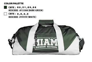 Duffle Bag, Miami Senior High School, Spirit Store, Teamtime, Team time, sublimation, custom sports apparel, team uniforms, spirit wear, spiritwear, sports uniforms, custom shirts, team store, custom team store, fundraiser sports, apparel fundraiser