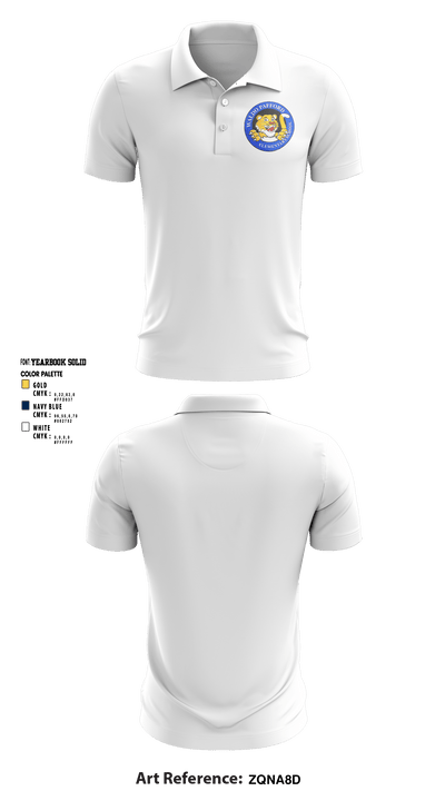 Waldo Pafford Elementary 79350355 Short Sleeve Performance Polo - 3