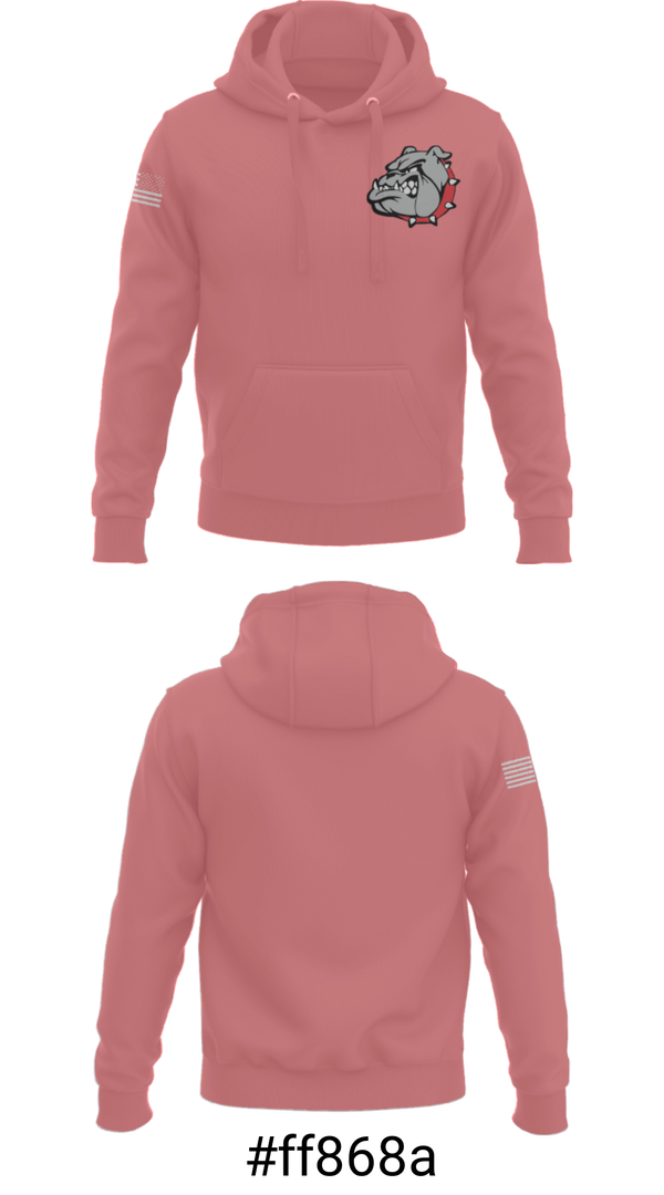 Hoodie, Strathmore Bulldogs, Men's Volleyball, Teamtime, Team time, sublimation, custom sports apparel, team uniforms, spirit wear, spiritwear, sports uniforms, custom shirts, team store, custom team store, fundraiser sports, apparel fundraiser