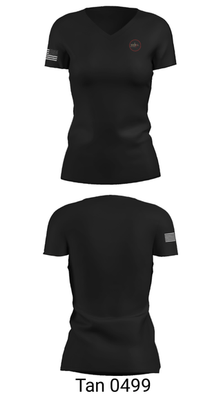 Women's Short Sleeve Vneck Shirt, , Marines, Teamtime, Team time, sublimation, custom sports apparel, team uniforms, spirit wear, spiritwear, sports uniforms, custom shirts, team store, custom team store, fundraiser sports, apparel fundraiser