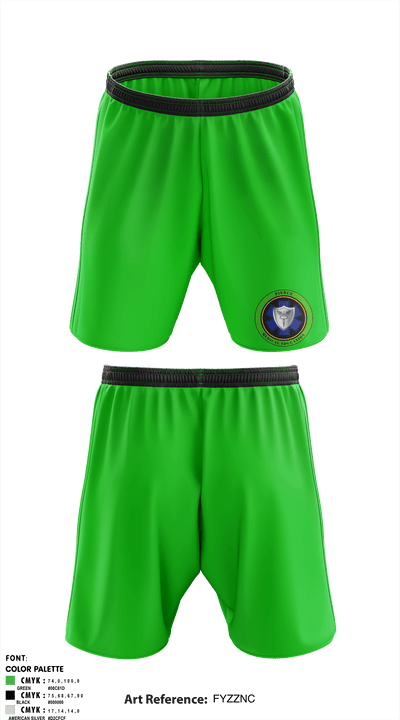 PIERCE Education 49933342 Athletic Shorts With Pockets - 1