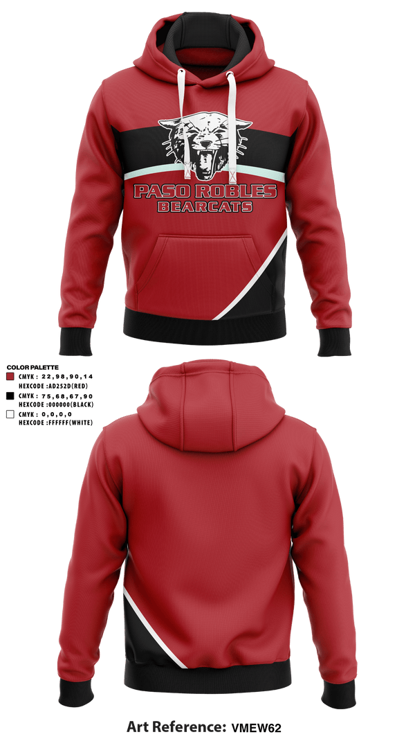 Hoodie, Paso Robles High School, Spirit Store, Teamtime, Team time, sublimation, custom sports apparel, team uniforms, spirit wear, spiritwear, sports uniforms, custom shirts, team store, custom team store, fundraiser sports, apparel fundraiser