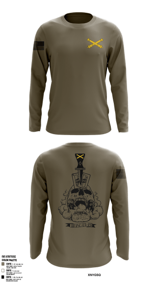 Long Sleeve Performance Shirt, , Army, Teamtime, Team time, sublimation, custom sports apparel, team uniforms, spirit wear, spiritwear, sports uniforms, custom shirts, team store, custom team store, fundraiser sports, apparel fundraiser