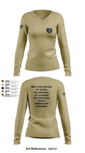 SOI West 38212133 Women's Long Sleeve V-neck Shirt - 5