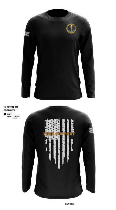 LMPD PEER SUPPORT 27640603 Long Sleeve Performance Shirt - 1