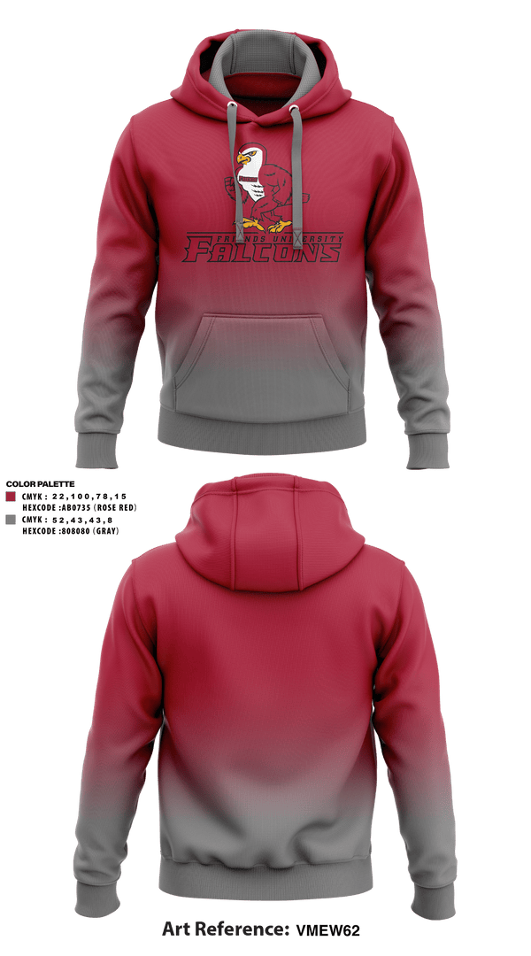 Hoodie, Friends University Tennis, Tennis, Teamtime, Team time, sublimation, custom sports apparel, team uniforms, spirit wear, spiritwear, sports uniforms, custom shirts, team store, custom team store, fundraiser sports, apparel fundraiser