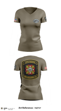 VFW Post 8191 13144984 Women's Short Sleeve V-neck Shirt - 4