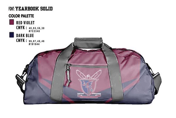 Duffle Bag, Boys' Latin of Philadelphia High School, Spirit Store, Teamtime, Team time, sublimation, custom sports apparel, team uniforms, spirit wear, spiritwear, sports uniforms, custom shirts, team store, custom team store, fundraiser sports, apparel fundraiser